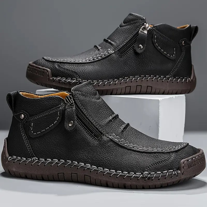 Altamira - Botas ortopédicas de cuero