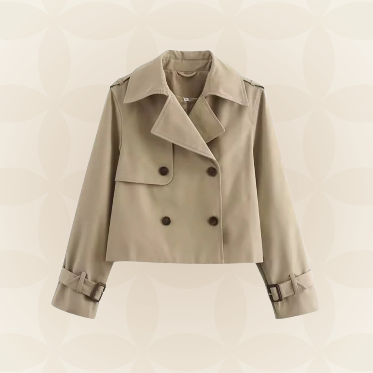 Vivienne | Trench corto de doble botonadura