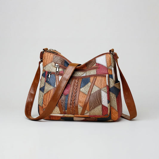 Solara | Bolso de piel con mosaico