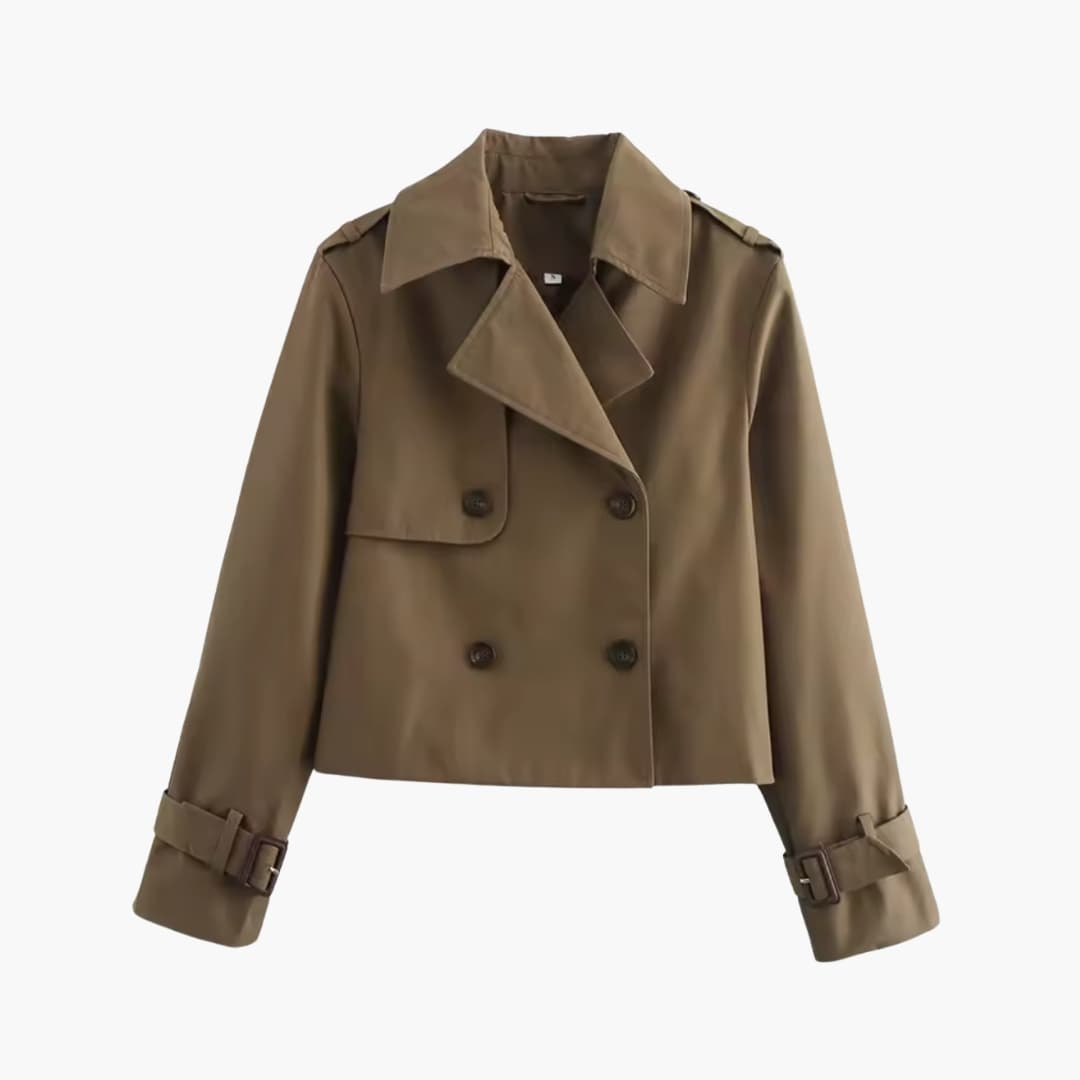 Vivienne | Trench corto de doble botonadura