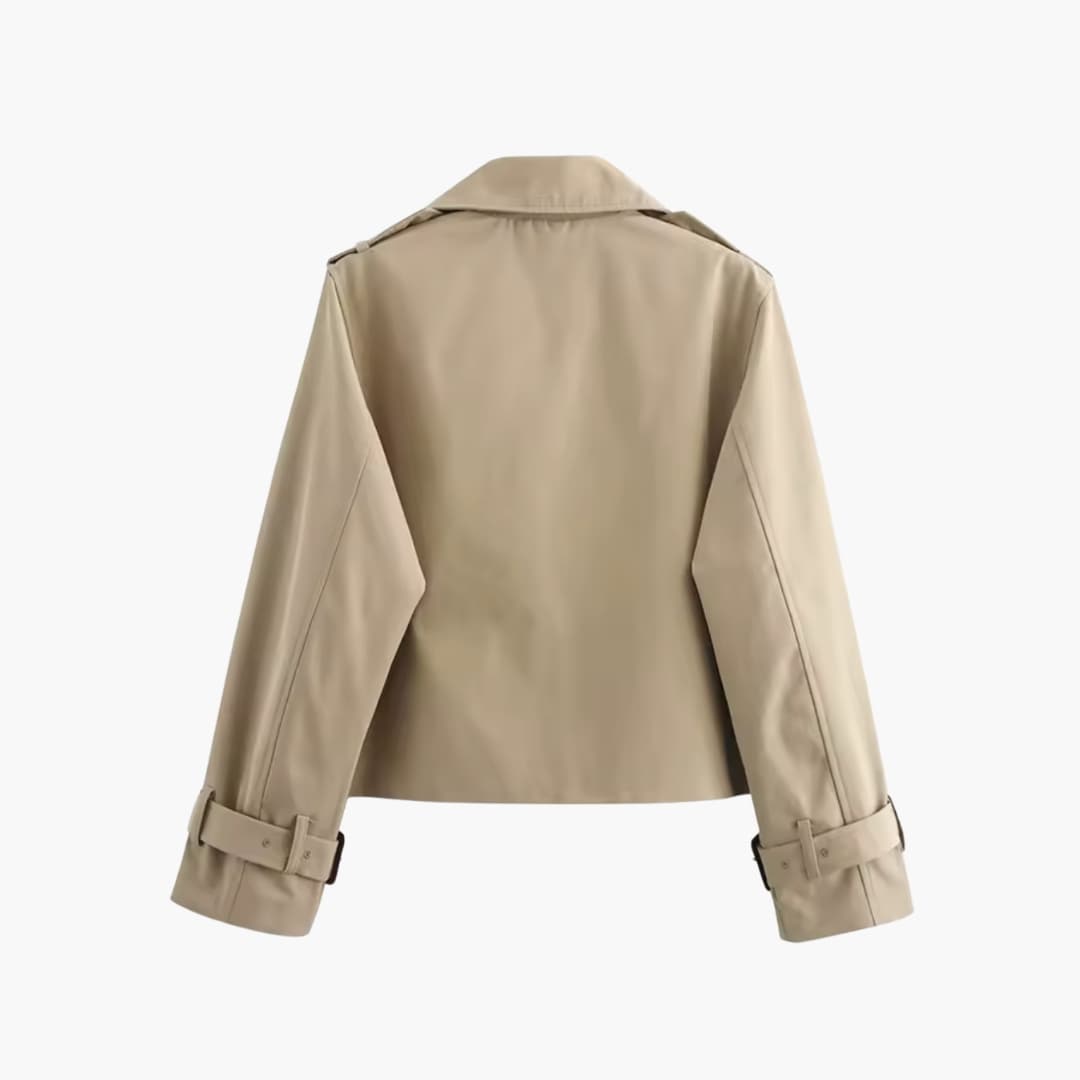 Vivienne | Trench corto de doble botonadura