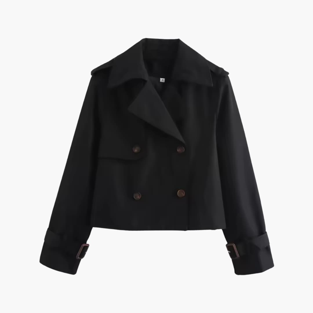 Vivienne | Trench corto de doble botonadura