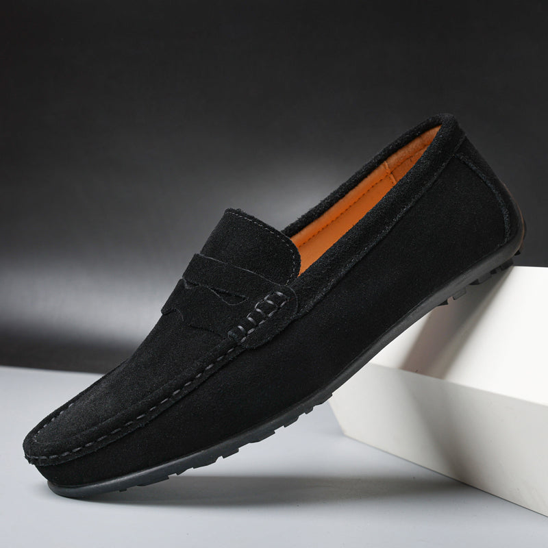 Lurano | Mocasines retro de ante